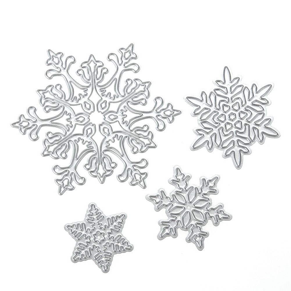 Snowflake Cuts Die Christmas Metal Cutting Dies Stencil DIY Scrapbook Album Card