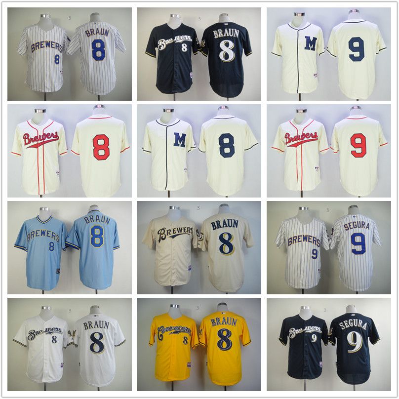 dhgate brewers jersey
