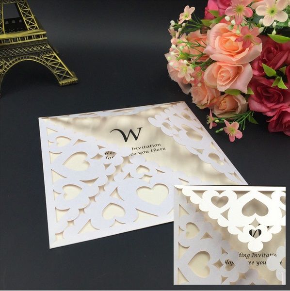 Hot Selling American Wedding Invitations Business Card Wedding