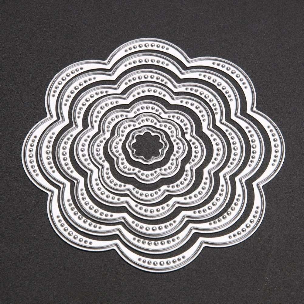 Ju Metal Cutting Dies Stencil DIY Scrapbooking Album Paper Card Embossing Craft