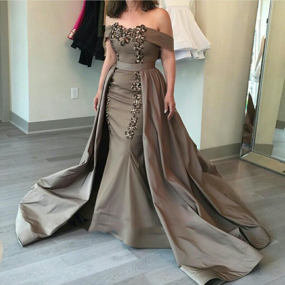 chocolate prom dress