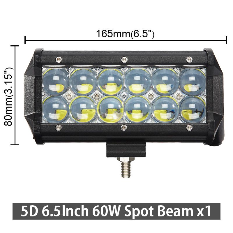 5D 7Inch 60W Spot Beam x1