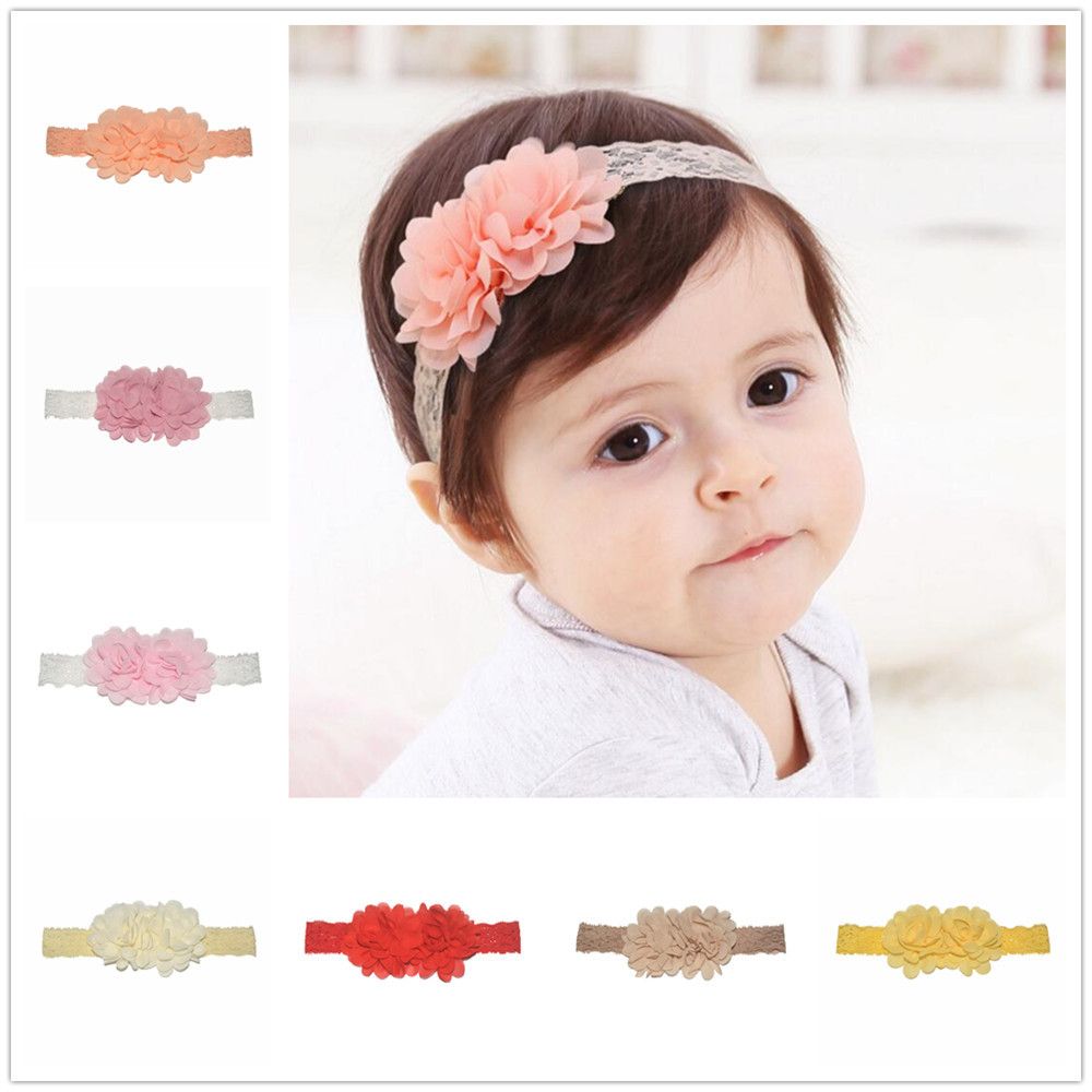 lace baby headbands