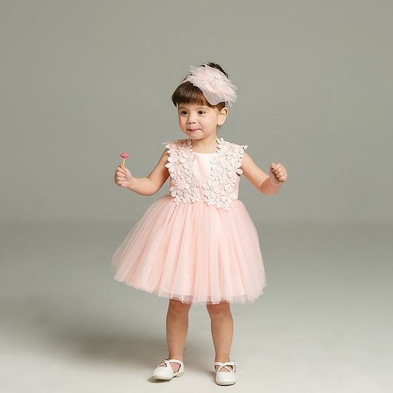 Venta al menor nuevo bebé recién nacido princesa vestido de fiesta de cumpleaños vestido