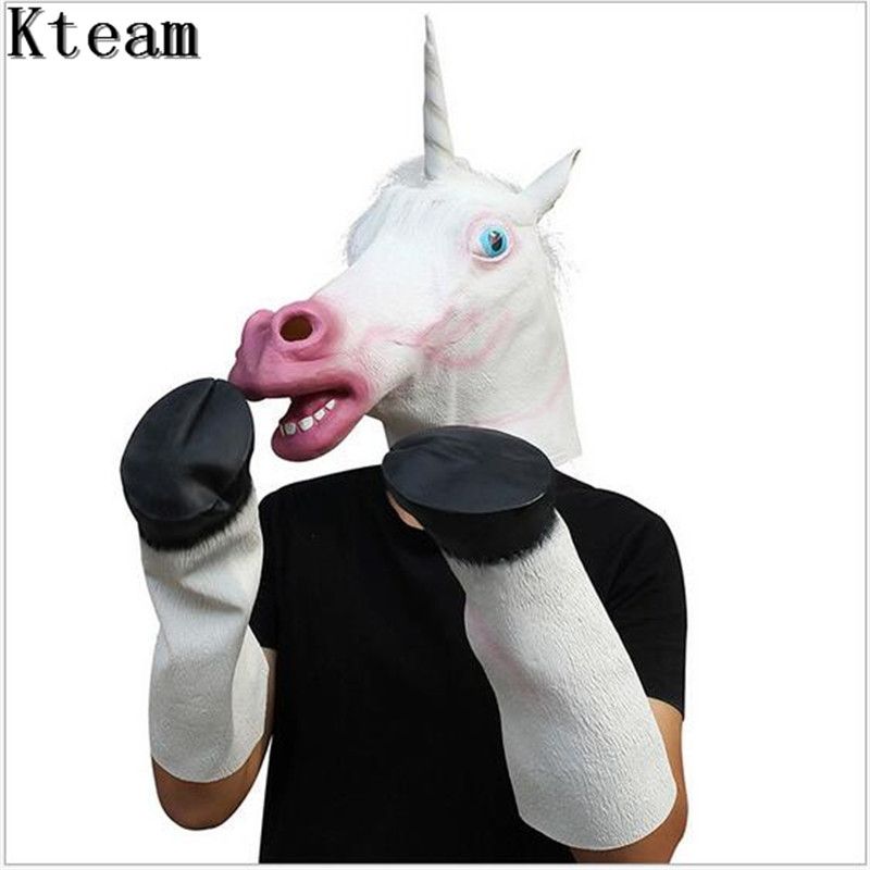 unicorn scary toy