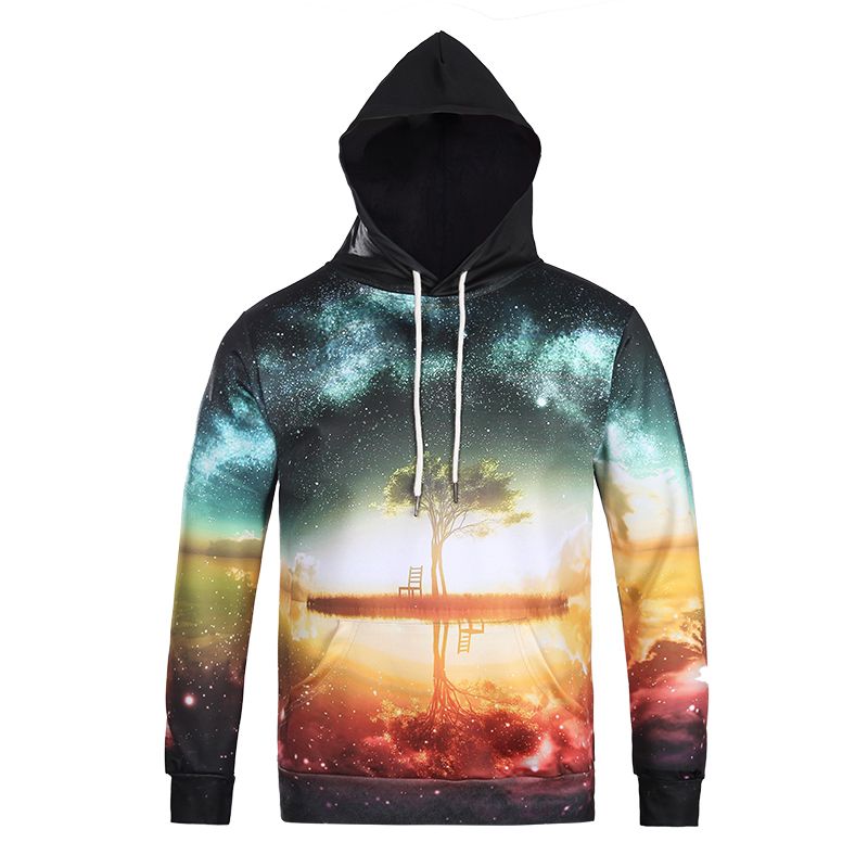 Galaxy tree hoodie Clearance