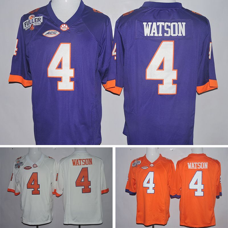 deshaun watson purple clemson jersey