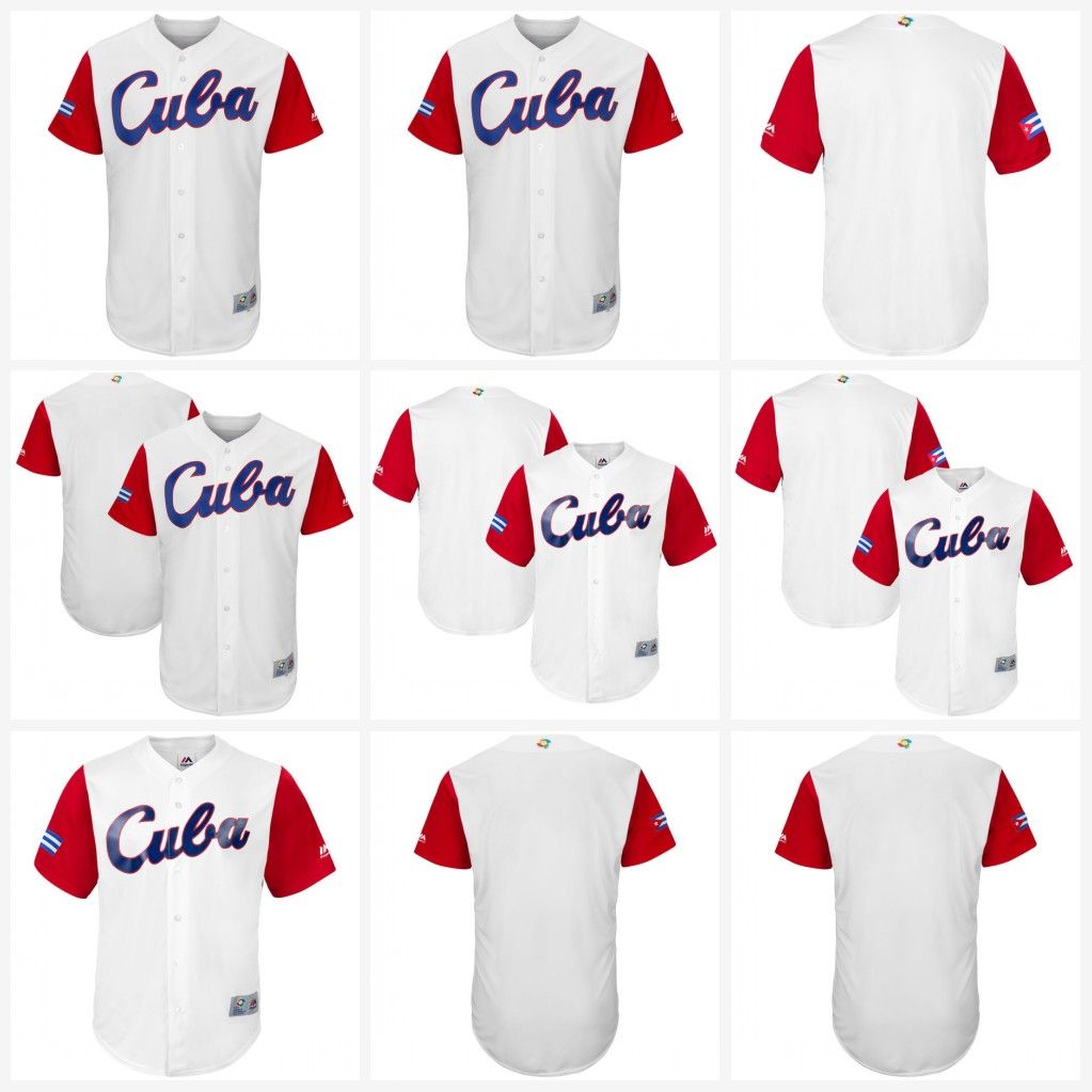 Cuba 2017 World Baseball Classic Jersey 