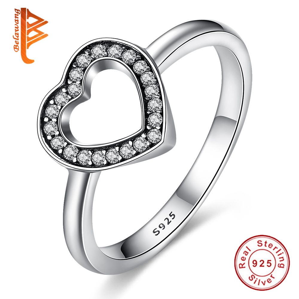 Belawang 925 Joyas De Boda De Anillo De Anillo De Plata Belawang 925 Joyas De Boda De Anillo De Anillo De Plata