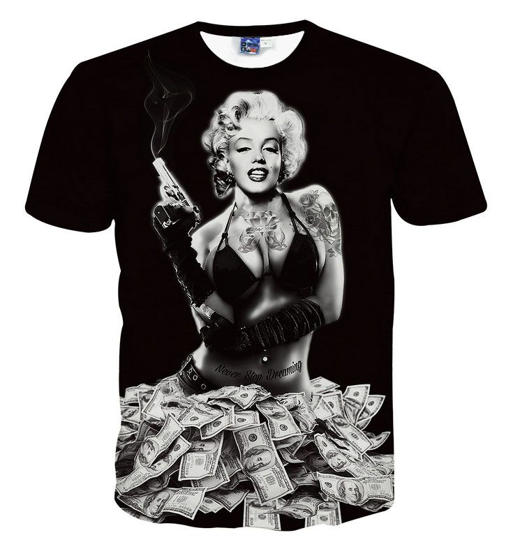 Shirts Sexy Marilyn Monroe T Shirt 