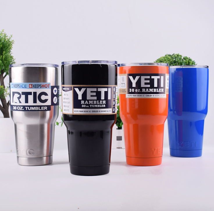 Cheapest 30 Oz Camo YETI Tumbler Rambler Cups Large Capacity Stainless
