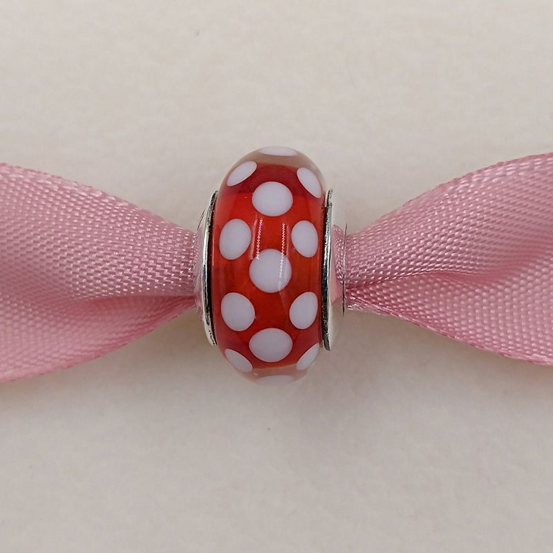 Murano Charm Diey Polka Dots