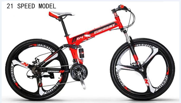 EUROBIKE 26 Pollici Pieghevole Mountain Bike Pieghevole Freno A Disco  Bicicletta 21 Velocità 160 185 Telaio In Acciaio Rider Pieghevole  Bicicletta Da 196,81 € | DHgate Italy