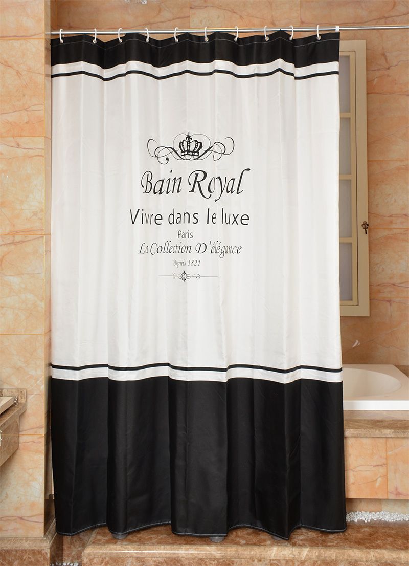 2019 Waterproof Shower Curtain 100 Polyester Mildew Thick