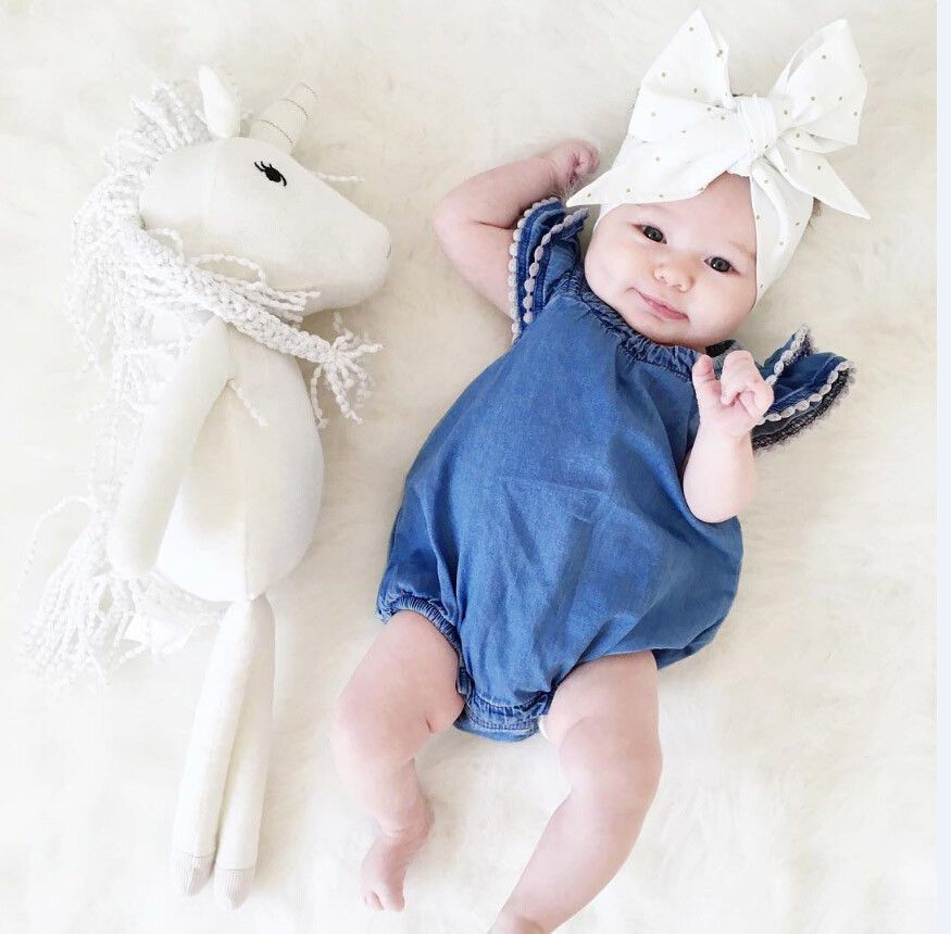 baby girl summer romper