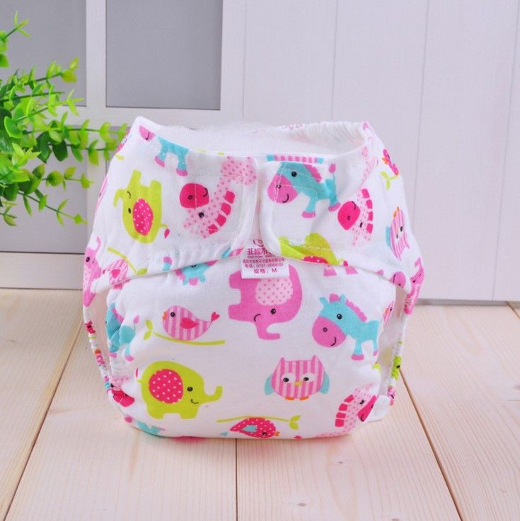 Acheter Pas Cher Couvre Couche En Tissu Pour Bebe Lavable Bebe Nappy Stripe Cartoon Print Reutilisable Couches Pour Bebe Nappy Couche Lavable Du 1 08 Fr Dhgate