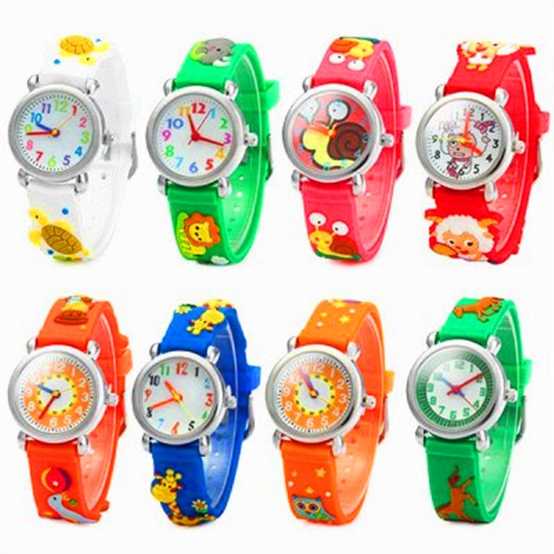 little girl watches