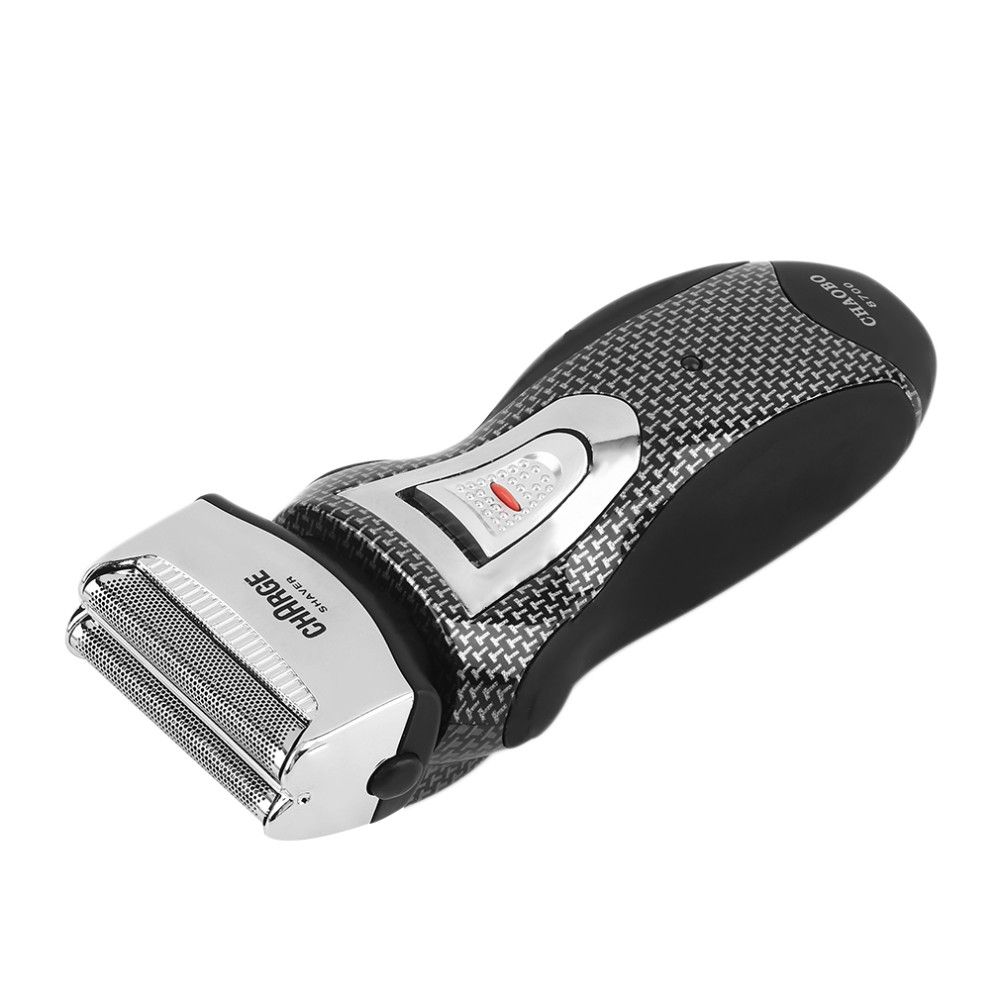 chaobo men's rechargeable cordless electric razor shaver groomer double edge trimmer us