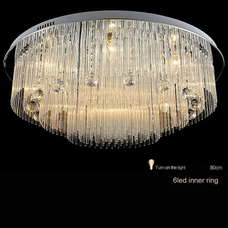 Modern Led Crystal Chandelier Lighting For Beach House Bedroom Dining Room Ac110 240v Led Crystal Ceiling Lamps Fixtures Gold Chandelier Earrings