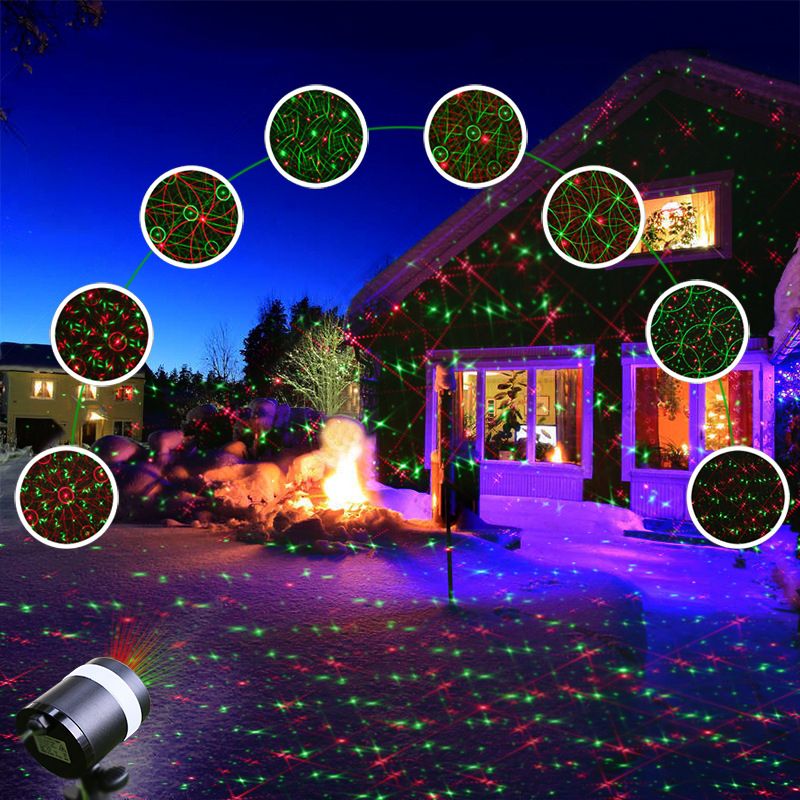 xmas laser lights