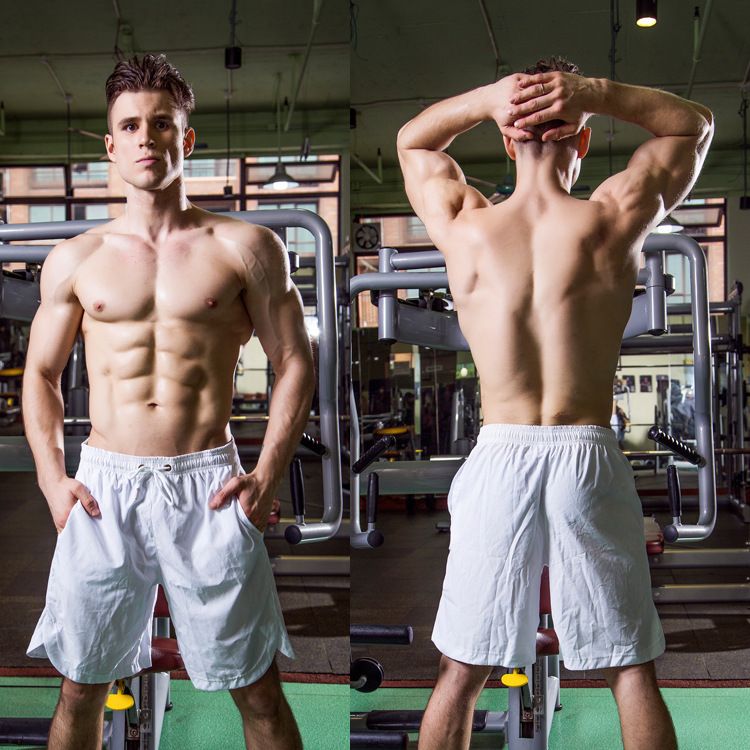 hot men in basketball shorts