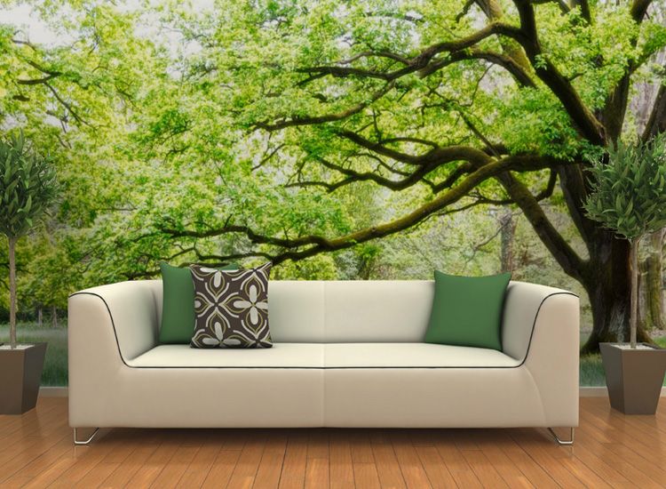 Modern fashion office living room bedroom tree Art customized Mural 3d sofa  tv background photo waterproof wallpaper mural big home decor
