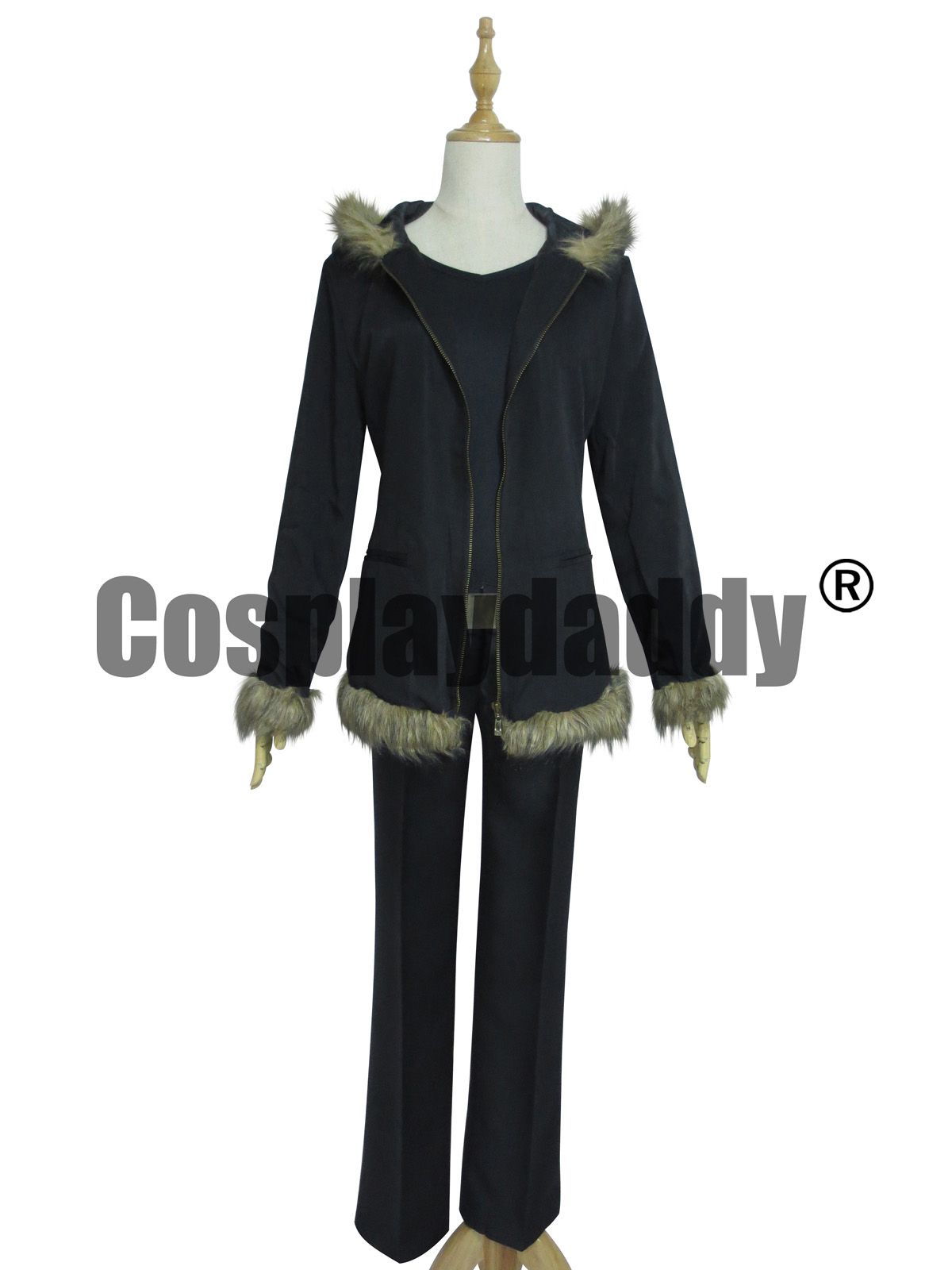 Durarara Izaya Orihara Cosplay Costume White Coat Uniform Halloween