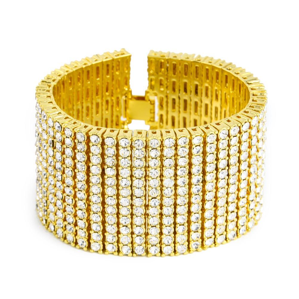 big gold bracelet for men