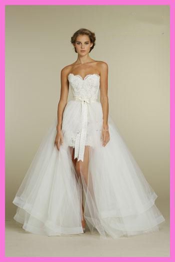 detachable tulle skirt