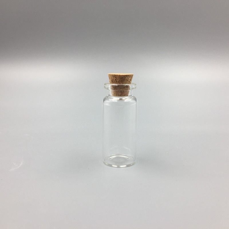 3ml 16*40mm Botellas de Vidrio Vacíos con Corcho Frasco Pequeño Botella 30 un 
