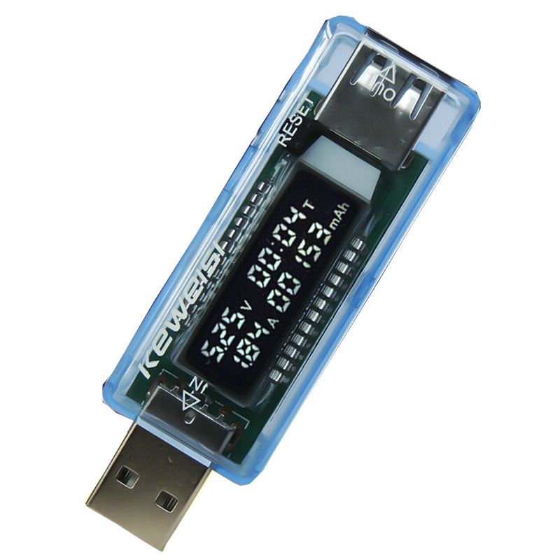 Battery Capacity Current Voltage USB Voltage UK Detector Charger Tester time