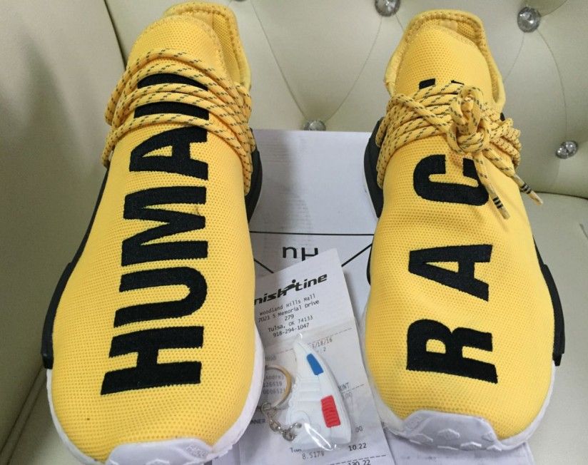 pharrell yellow shoes