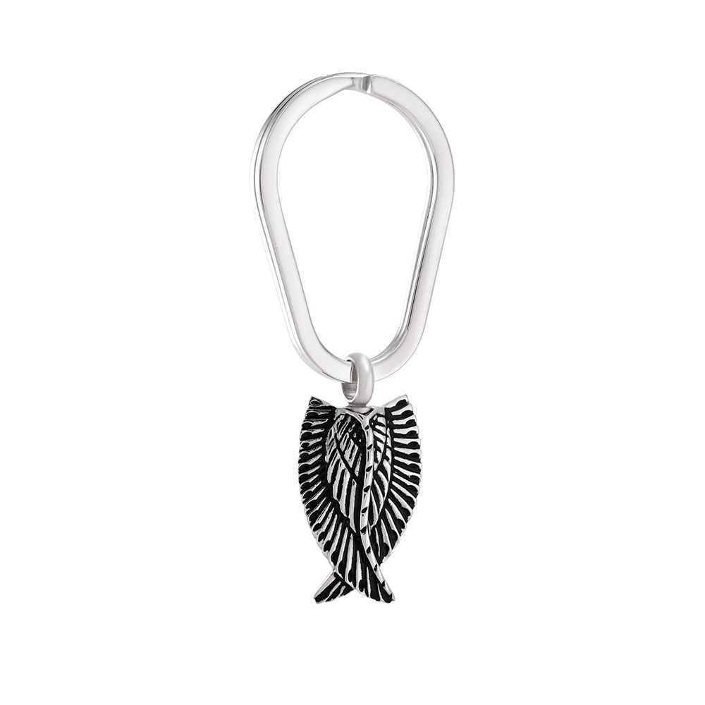 2019 Wholesale Factory Memorial Jewelry Price Punk Rock Feather