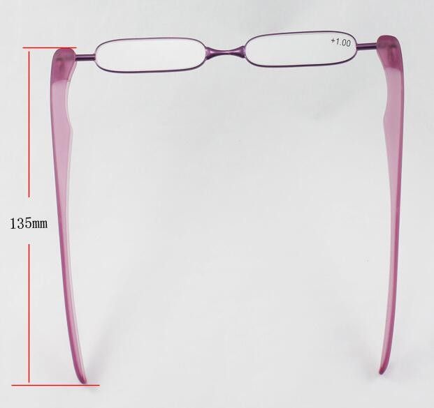Acquistare Occhiali Da Lettura Fashion PODREADER, Mini Occhiali Da Lettura  Pieghevoli, Occhiali Da Uomo Presbiti In Plastica Da Donna Pieghevoli A 360  Gradi Economico | Consegna Veloce E Qualità | It.Dhgate