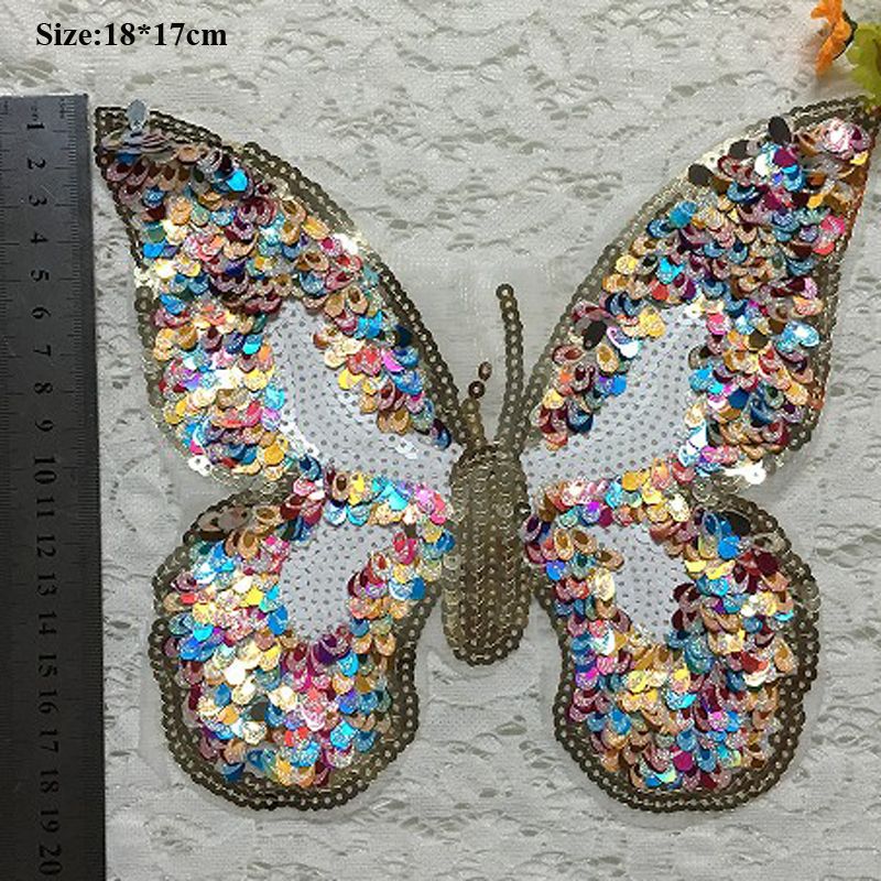 Mariposa parche de hierro en los parches para la ropa de transferencia de  calor de etiqueta en la ropa de vinilo aplicaciones de bricolaje apliques  térmica de prensa comprar ~ La Costura