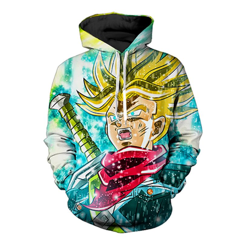 dragon ball z moletom com capuz 3d printing pullover sportswear men's sweatshirt