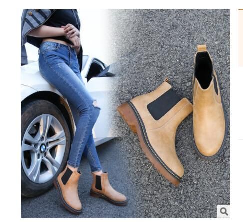 2017 Fashion Winter Tricolor Brand New Pu Leather Female Ankle Martin Ankle Boots Motorcycle Smooth Shoe Fashion Leather Boots Plus Black Combat Boots Chelsea Boots Women From Joe He 24 6 Dhgate Com