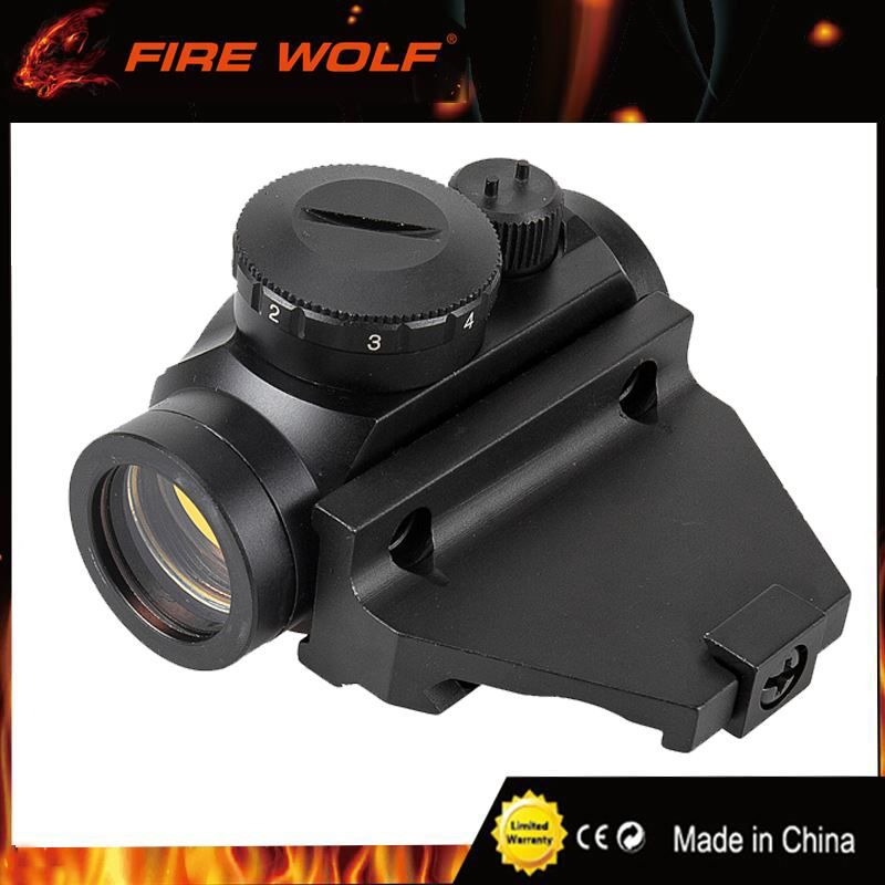 FIRE WOLF Airsoft Electro Micro 1X24 Red And Green Dot Rifle Scope With