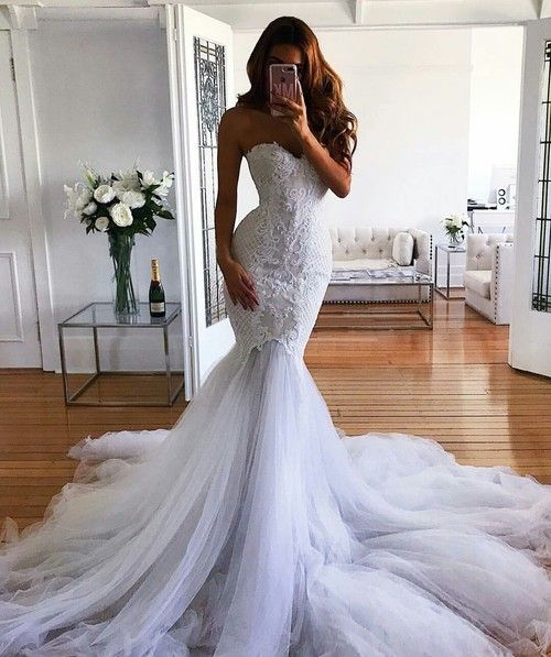 best mermaid wedding dresses
