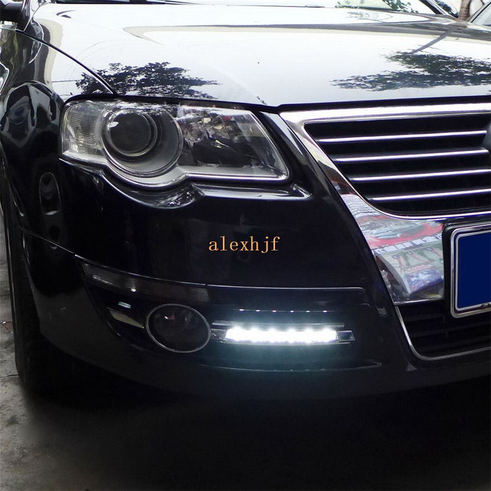 LED Daytime Running Light DRL With Fog Lamp Cover For Volkswagen Passat B6 Magotan 2006~2011 Fast Shipping From Alexhjf, $80.41 | DHgate.Com