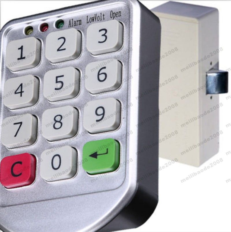 Keyless numérique Serrure Porte électronique à clavier de sécurité de votre mot de passe Cabinet Code Serrures 