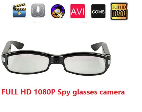 1080P FHD Digital Video Camera Glasses Audio Recording DVR Eyewear Camcorder-USA