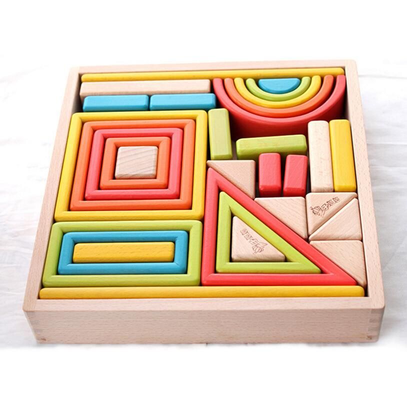 wooden building blocks toys