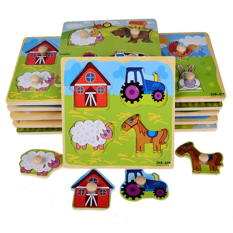 knob puzzles for babies