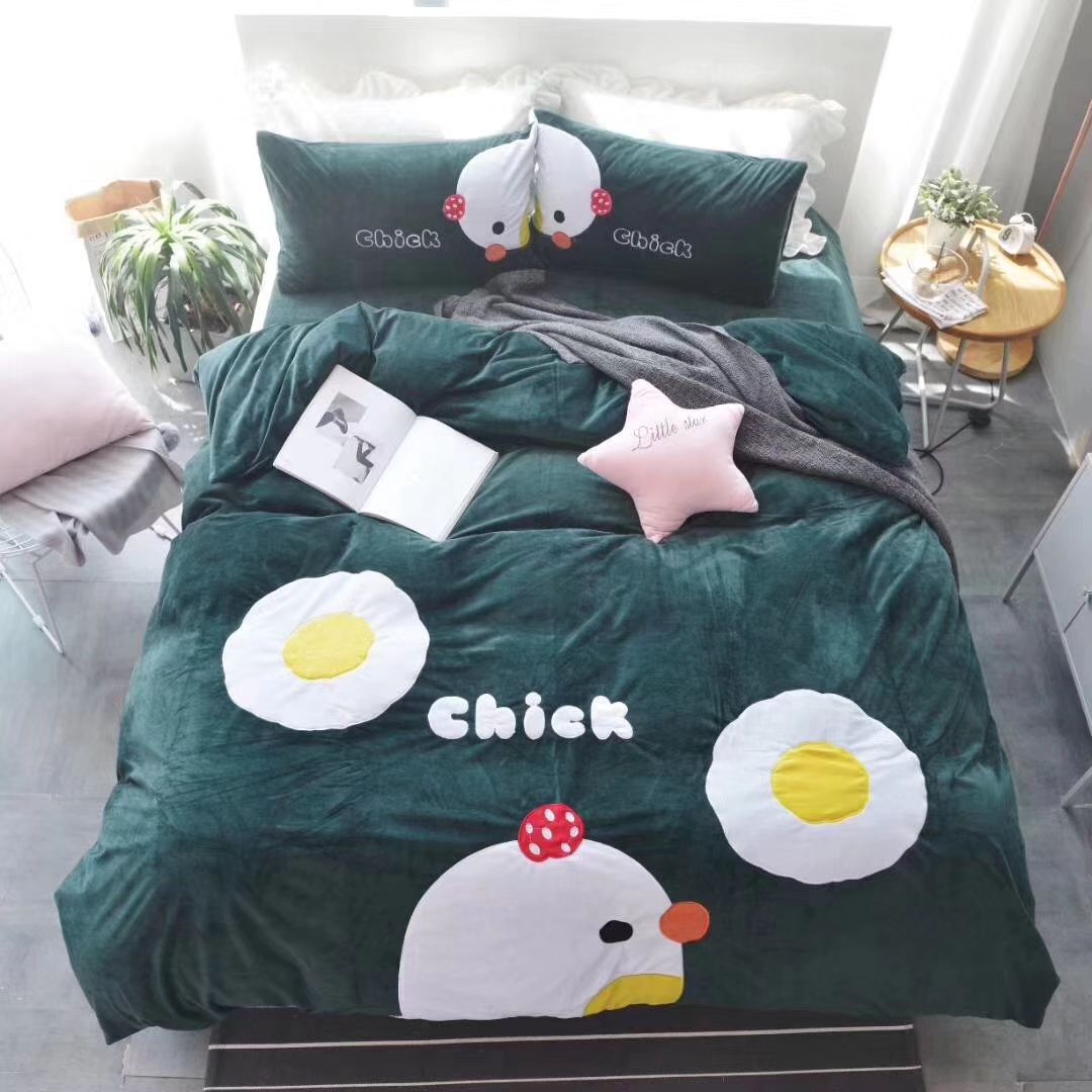 winter baby bedding set