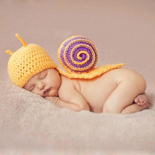 Baby Snail Style Costume Photo Prop Knitting Crochet 0-12 Month Newborn Photography Props Outfits Photo Prop Handmade Knit Funny 2017 Baby Snail Style Costume Photo Prop Knitting Crochet 0-12 Month Newborn Photography Props Outfits Photo Prop Handmade Knit Funny 2017