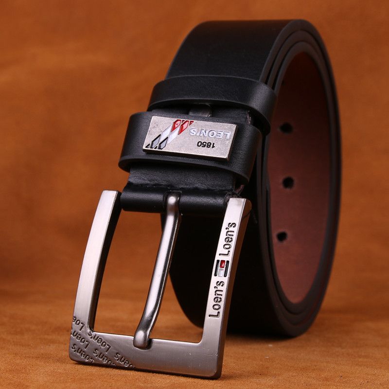Cinturón De Cuero Pu De Alta Calidad Para Hombre Correa De Marca De Lujo Con Hebilla De Metal Dise?o Vintage Cinturón De Cuero Pu De Alta Calidad Para Hombre Correa De Marca De Lujo Con Hebilla De Metal Dise?o Vintage