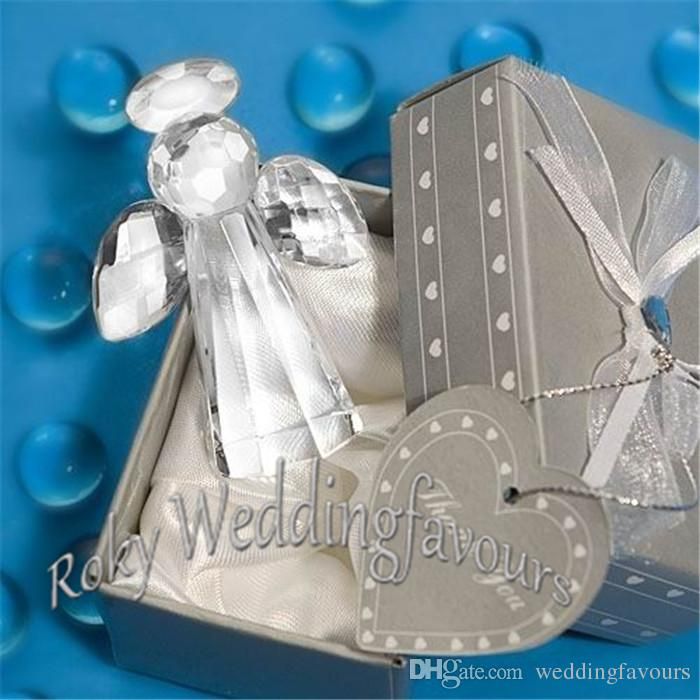 Choice Crystal Angel Favors Party Supplies Wedding Giveaways