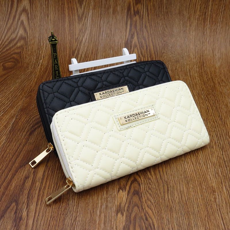 kardashian kollection marca carteras diseñador billetera titular de la tarjeta kk monedero bolsas bolsos niñas