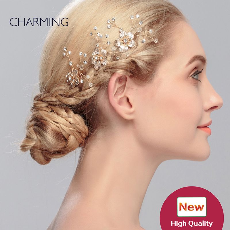 cheap wedding hair accessories flowers